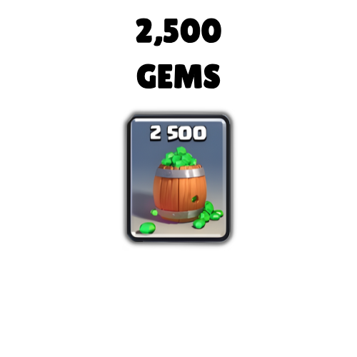 2,500 Gems